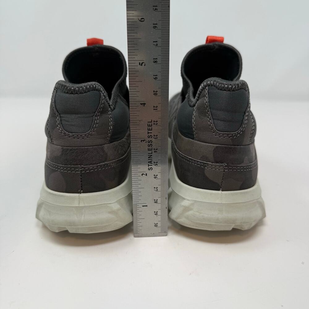 Ecco Sport Mx Low Womens Size EU 38 US 7-7.5 Gray Camo Slip On Shoes - Picture 8 of 15